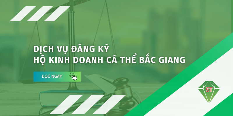 Dịch vụ đăng ký hộ kinh doanh cá thể Bắc Giang