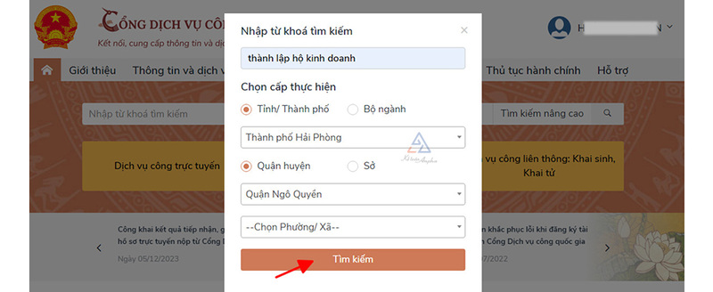 Cách đăng ký hộ kinh doanh cá thể online