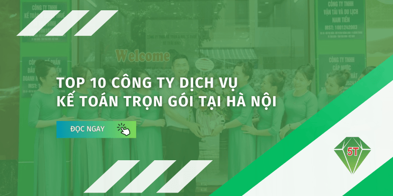 Dịch vụ kế toán trọn gói tại Hà Nội