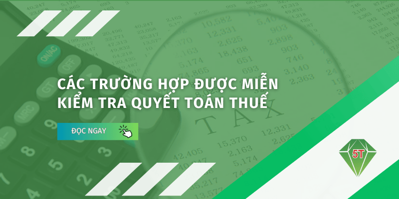 Các trường hợp không phải kiểm tra quyết toán thuế