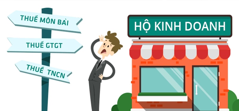 Các loại thuế mà hộ kinh doanh phải nộp