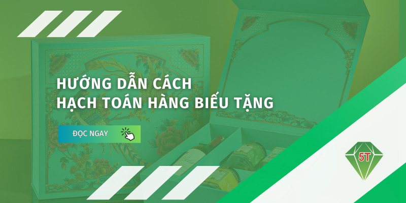 Cách hạch toán hàng biếu tặng