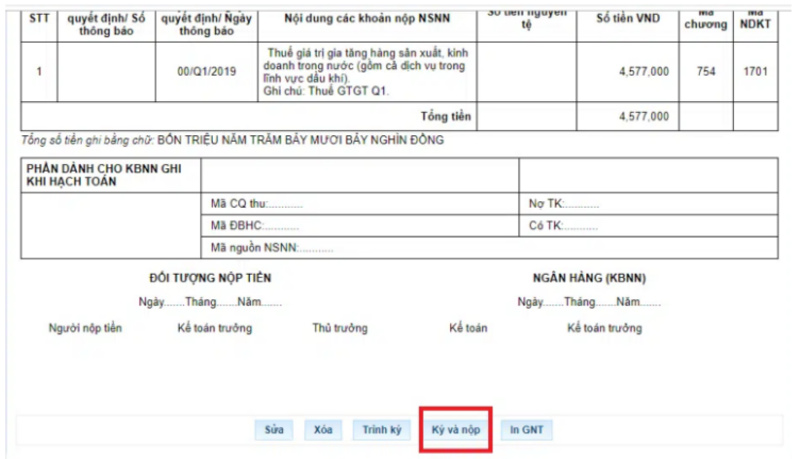Hướng dẫn nộp thuế TNDN tạm tính qua mạng