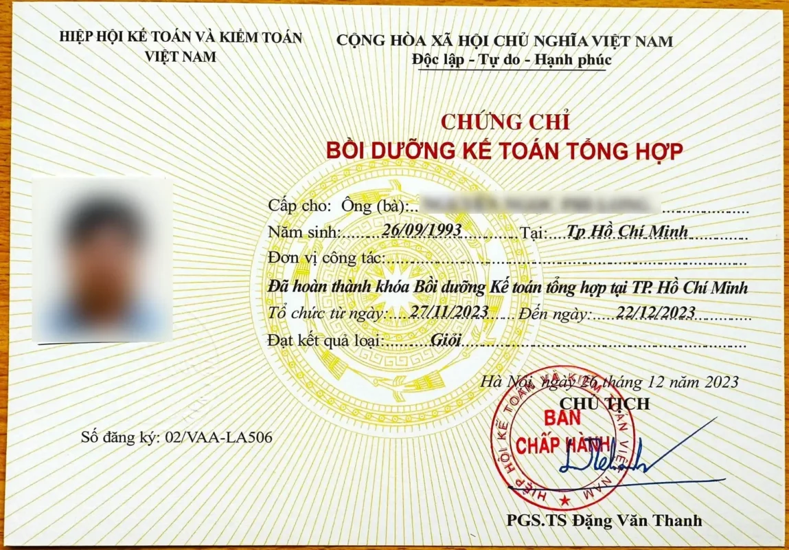 Học thêm chứng chỉ kế toán: Bước đệm vững chắc cho sự nghiệp 2 Chứng chỉ kế toán là gì?