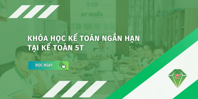 Khóa học kế toán ngắn hạn