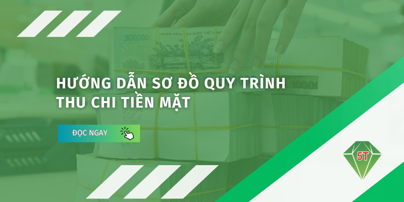 Sơ đồ quy trình thu chi tiền mặt