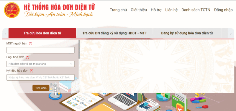 Bước 3: Đăng ký sử dụng với cơ quan thuế