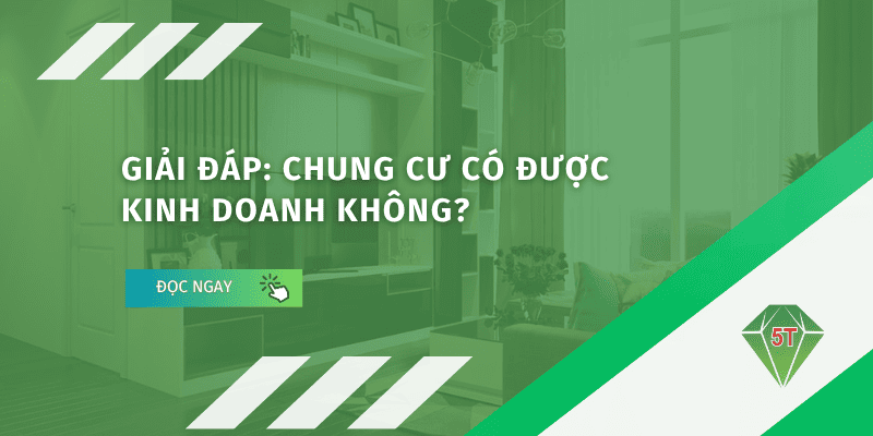 Chung cư có được đăng ký kinh doanh không
