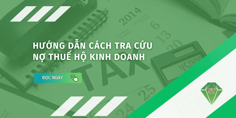 Cách tra cứu nợ thuế hộ kinh doanh
