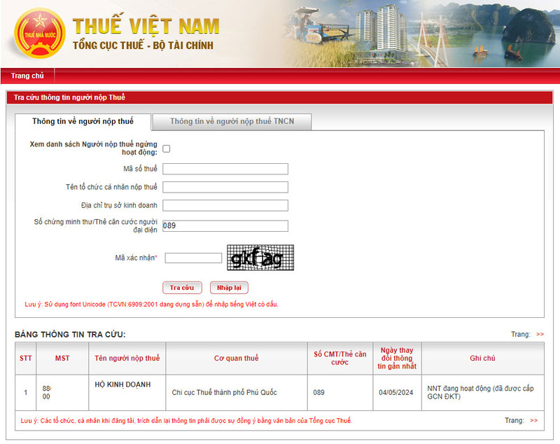 Các cách tra cứu mã số thuế hộ kinh doanh nhanh nhất