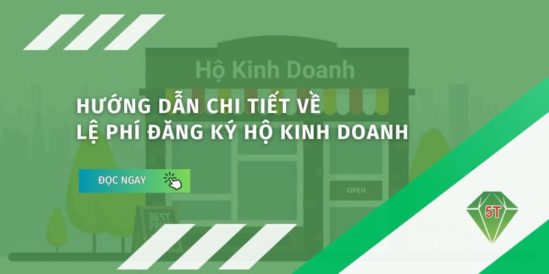 Lệ phí đăng ký hộ kinh doanh