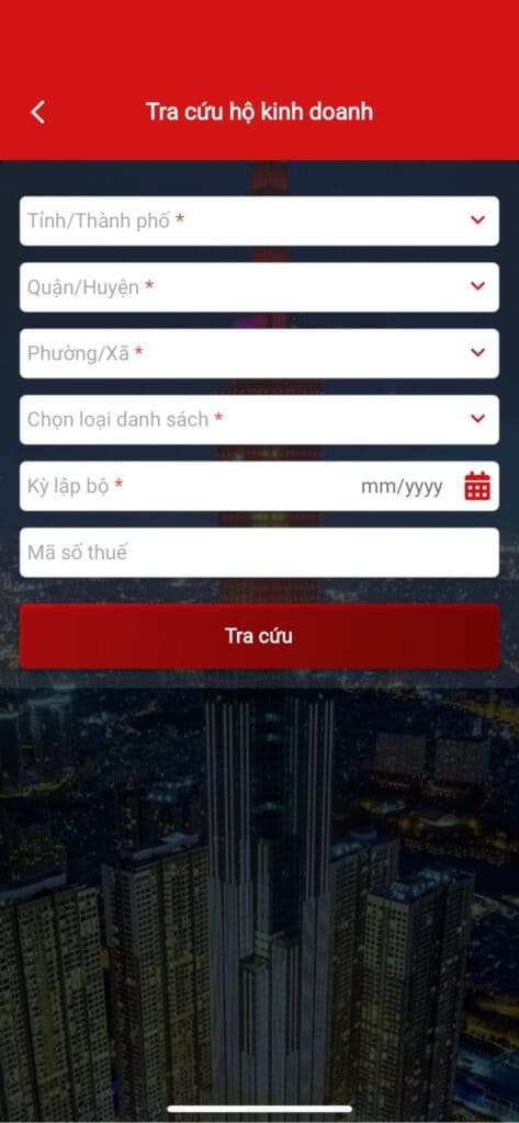 Các cách tra cứu thông tin hộ kinh doanh cá thể