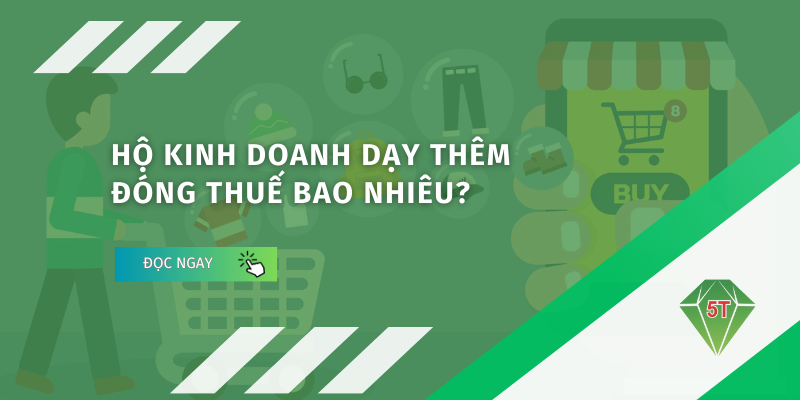 ho kinh doanh day them dong thue bao nhieu