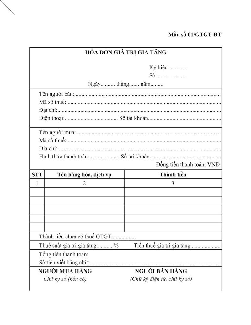 Khấu trừ thuế GTGT cho hóa đơn dưới 20 triệu phải có chứng từ thanh toán không dùng tiền mặt từ 01/07/2025