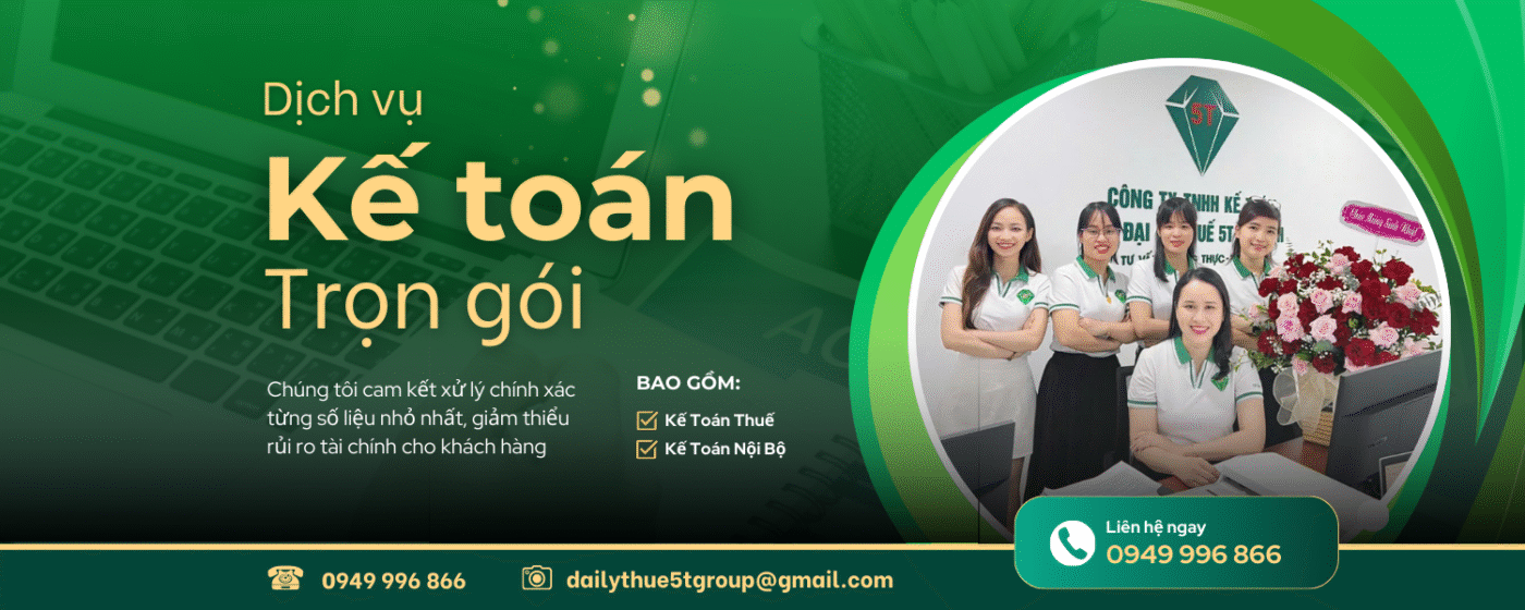 Dịch vụ Kế Toán Của Kế Toán 5T