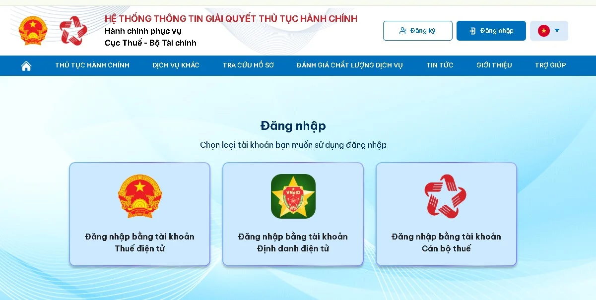 Kê khai thuế điện tử qua cổng thông tin của cơ quan thuế
