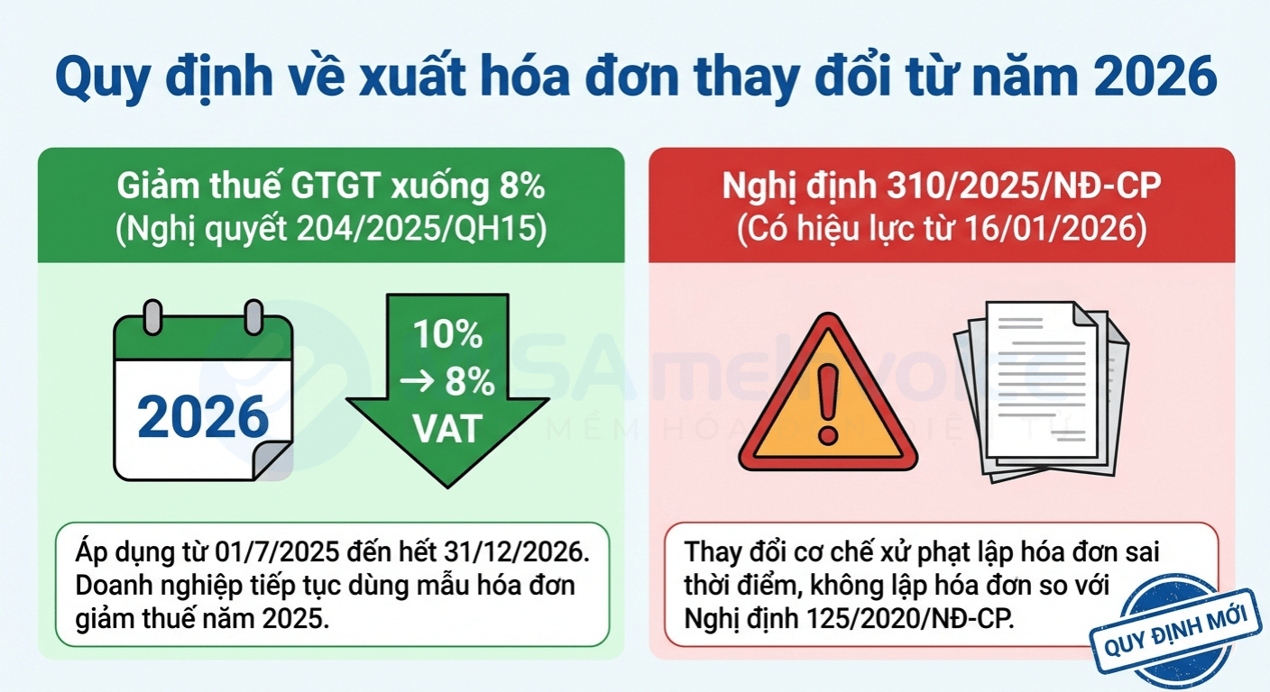 Quy định về xuất hóa đơn 