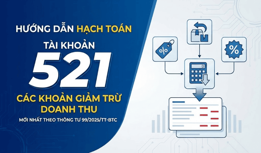 hạch toán Tài khoản 521