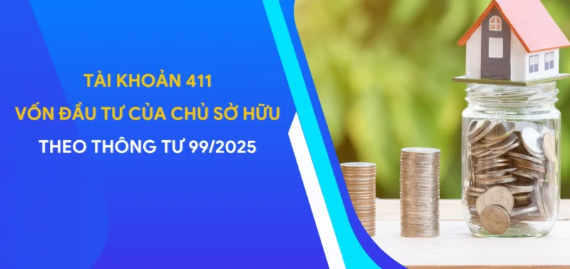 hạch toán tài khoản 411