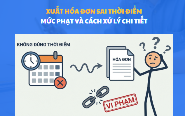 Xuất hóa đơn sai thời điểm