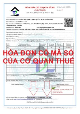 cách xuất hóa đơn có mã của cơ quan thuế