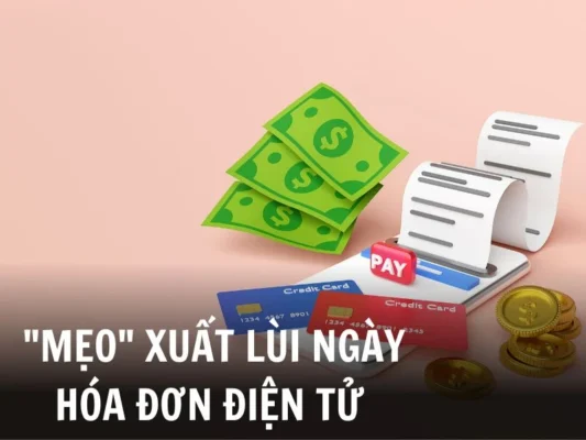 cách xuất lùi ngày hóa đơn điện tử meinvoice