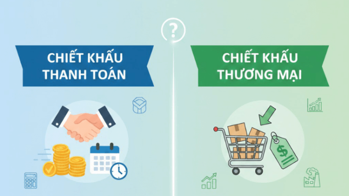 chiết khấu thanh toán và chiết khấu thương mại